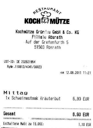 bhos Hffner Kochmtze Restaurant